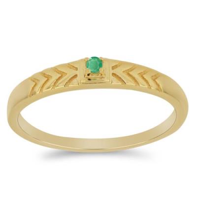 BUY NATURAL EMERALD TRANSPARENT GEMSTONE RING